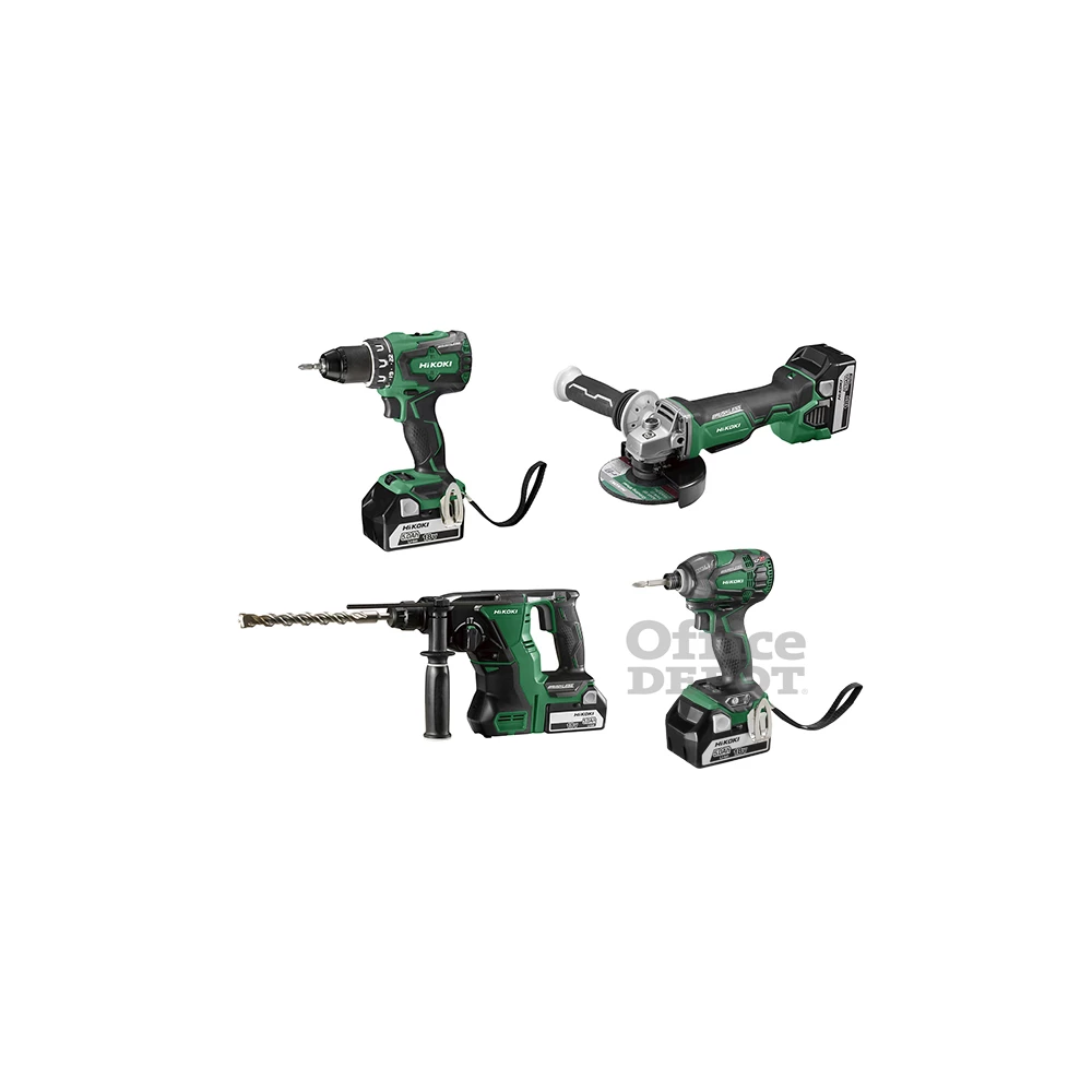 Hikoki KC18DG4L 4 db-os akkumulátoros gépszett