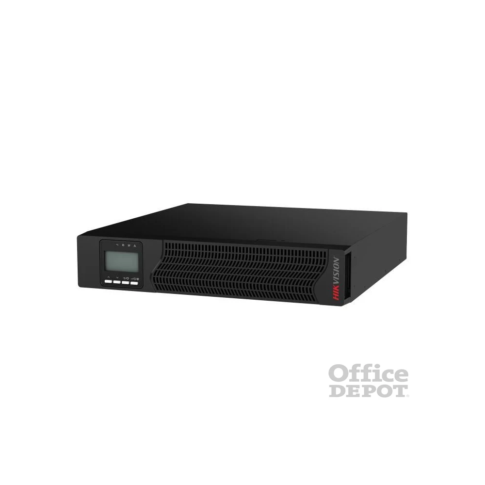Hikvision DS-UPS03K72-R/TJS/IEC 3000 VA/2700 W, LCD kijelző, 6 db beépített akkumulátor 12V/9Ah, Szünetmentes tápegység