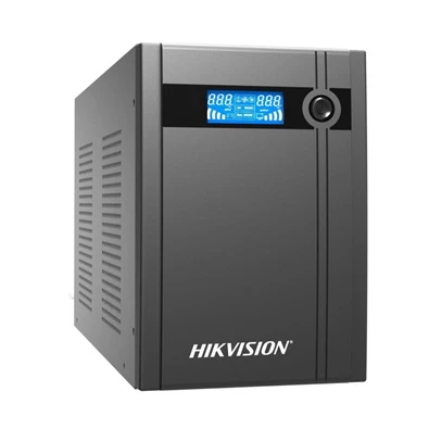 Hikvision DS-UPS3000/MA 3000 VA/1800 W, LCD kijelző, 12V/9Ah 4 db akkumulátor, 4db Schuko(DIN) Szünetmentes tápegység Hikvision DS-UPS3000/MA 3000 VA/1800 W, LCD kijelző, 12V/9Ah 4 db akkumulátor, 4db Schuko(DIN) Szünetmentes tápegység