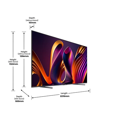 Hisense 100" 100E7NQPRO 4K UHD SmartQLED TV Hisense 100" 100E7NQPRO 4K UHD SmartQLED TV