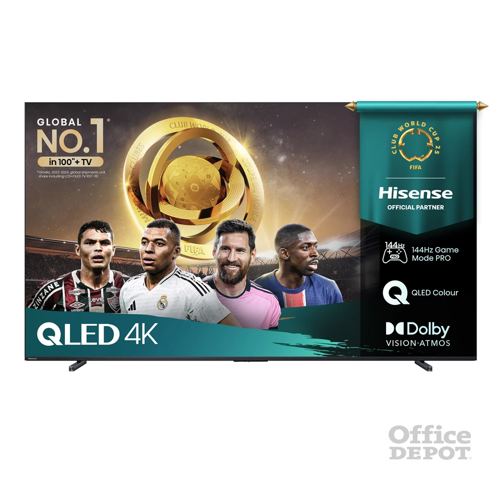 Hisense 100" 100E7QPRO 4K UHD Smart Gamer QLED TV