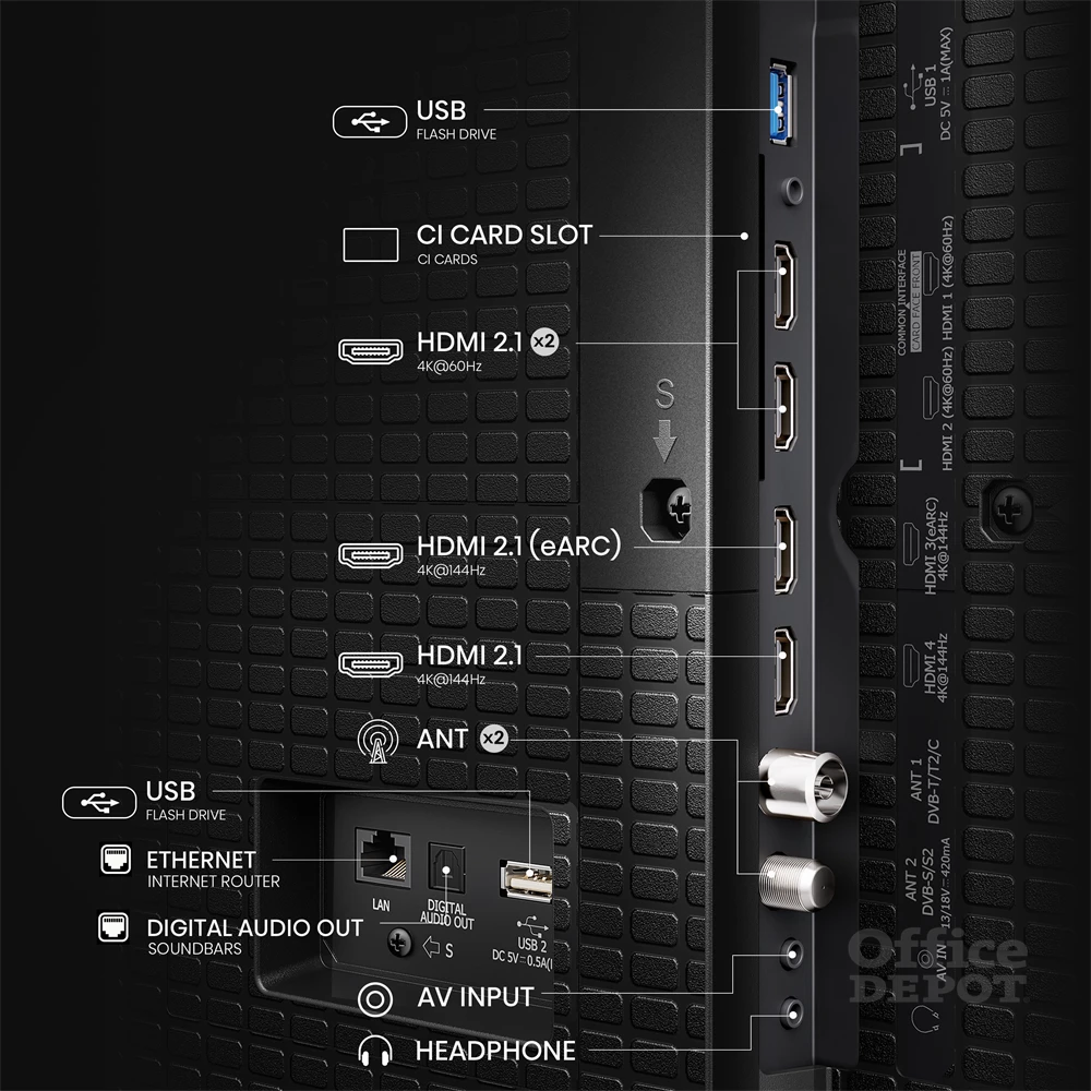 Hisense 100" 100E7QPRO 4K UHD Smart Gamer QLED TV