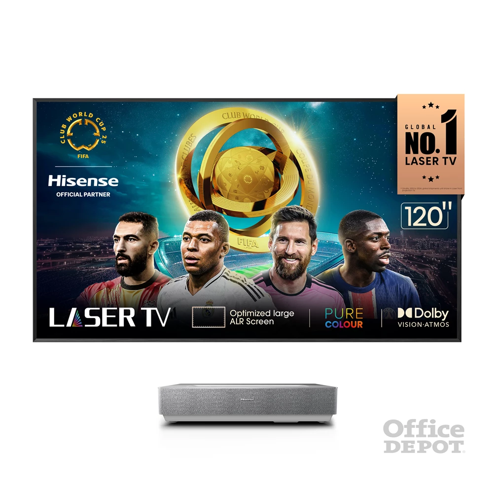 Hisense 120" 120L5HA 4K UHD Smart Lézer TV