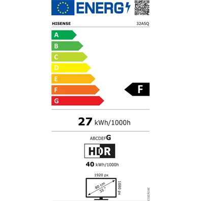 Hisense 32" 32A5Q Full HD Smart QLED TV