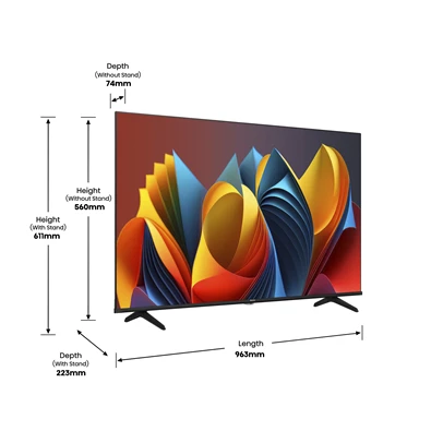 Hisense 43" 43E7NQ 4K UHD Smart QLED TV Hisense 43" 43E7NQ 4K UHD Smart QLED TV