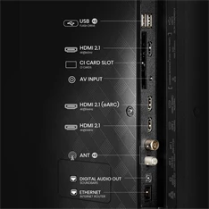 Hisense 50" 50E7QPRO 4K UHD Smart QLED TV