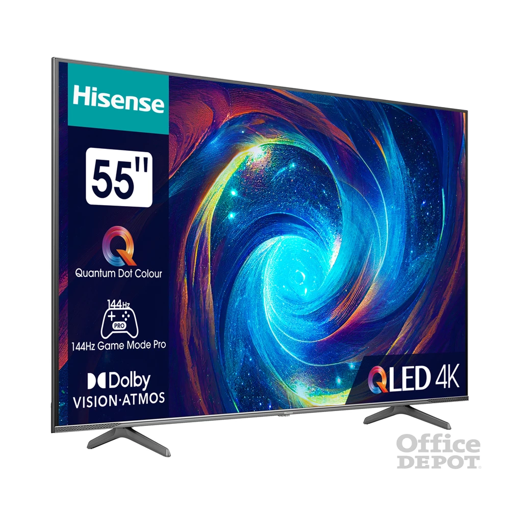 Hisense 55" 55E7KQPRO 4K UHD Smart QLED TV