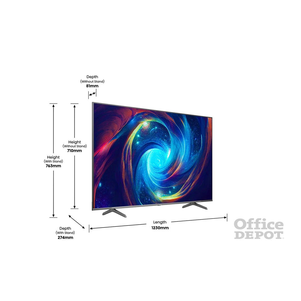 Hisense 55" 55E7KQPRO 4K UHD Smart QLED TV