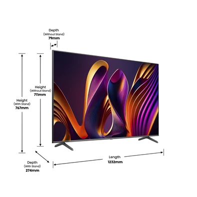 Hisense 55" 55E7NQPRO 4K UHD Smart QLED TV Hisense 55" 55E7NQPRO 4K UHD Smart QLED TV