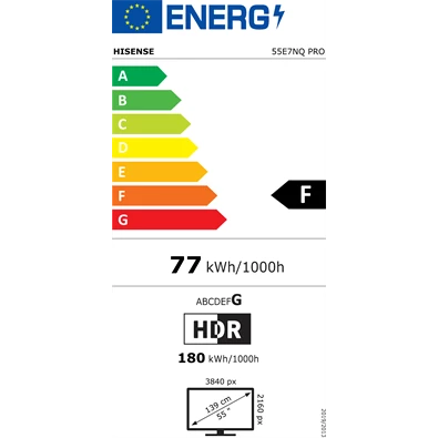 Hisense 55" 55E7NQPRO 4K UHD Smart QLED TV Hisense 55" 55E7NQPRO 4K UHD Smart QLED TV