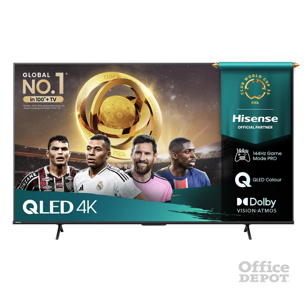 Hisense 55" 55E7QPRO 4K UHD Smart Gamer QLED TV