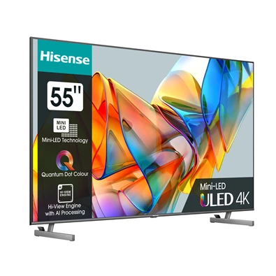 Hisense 55" 55U6KQ 4K UHD Smart MiniLED TV (Újracsomagolt)