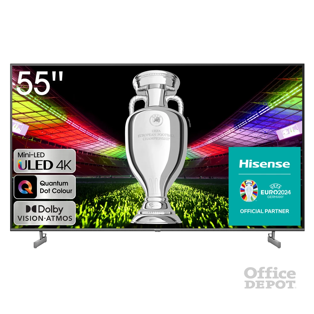 Hisense 55" 55U6KQ 4K UHD Smart MiniLED TV (Újracsomagolt)