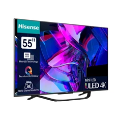 Hisense 55" 55U7KQ 4K UHD Smart MiniLED TV (Újracsomagolt)