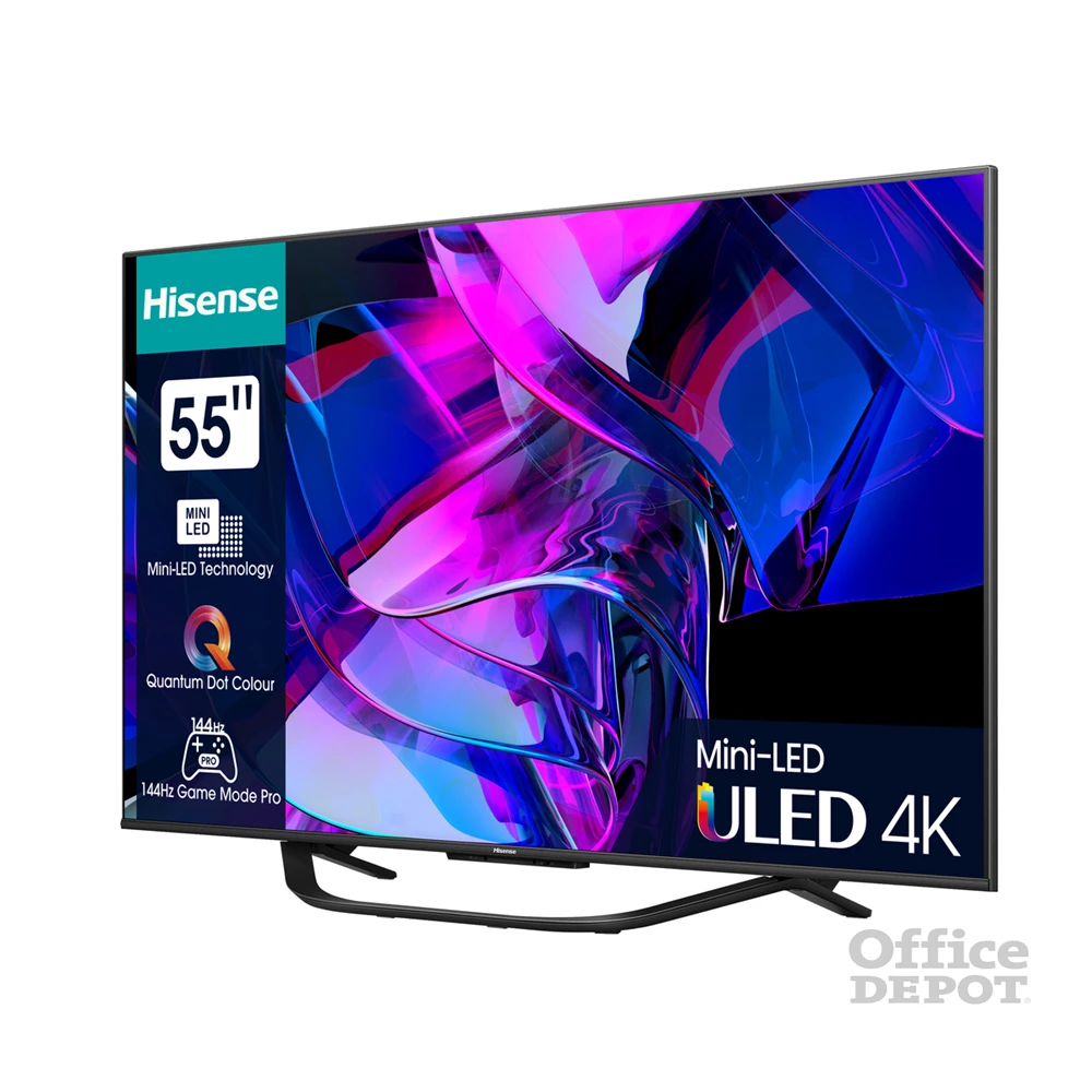 Hisense 55" 55U7KQ 4K UHD Smart MiniLED TV (Újracsomagolt)