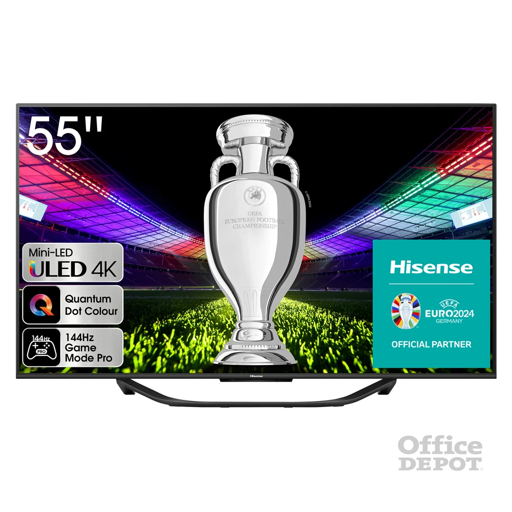 Hisense 55" 55U7KQ 4K UHD Smart MiniLED TV (Újracsomagolt)