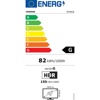 Hisense 55" 55U8KQ 4K UHD Smart ULED TV Hisense 55" 55U8KQ 4K UHD Smart ULED TV
