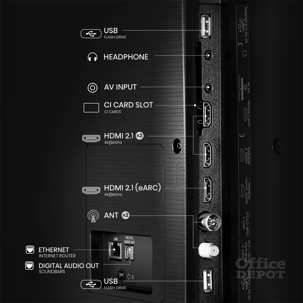 Hisense 65" 65A6Q 4K UHD Smart LED TV (Újszerű)
