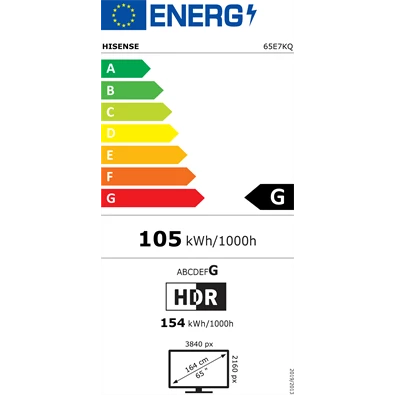 Hisense 65" 65E7KQ 4K UHD Smart QLED TV Hisense 65" 65E7KQ 4K UHD Smart QLED TV