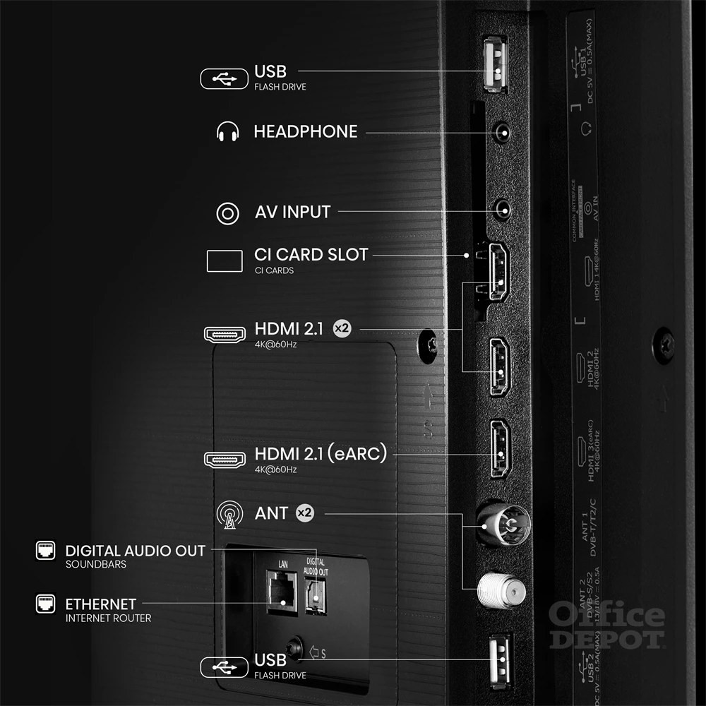 Hisense 65" 65E7Q 4K UHD Smart QLED TV