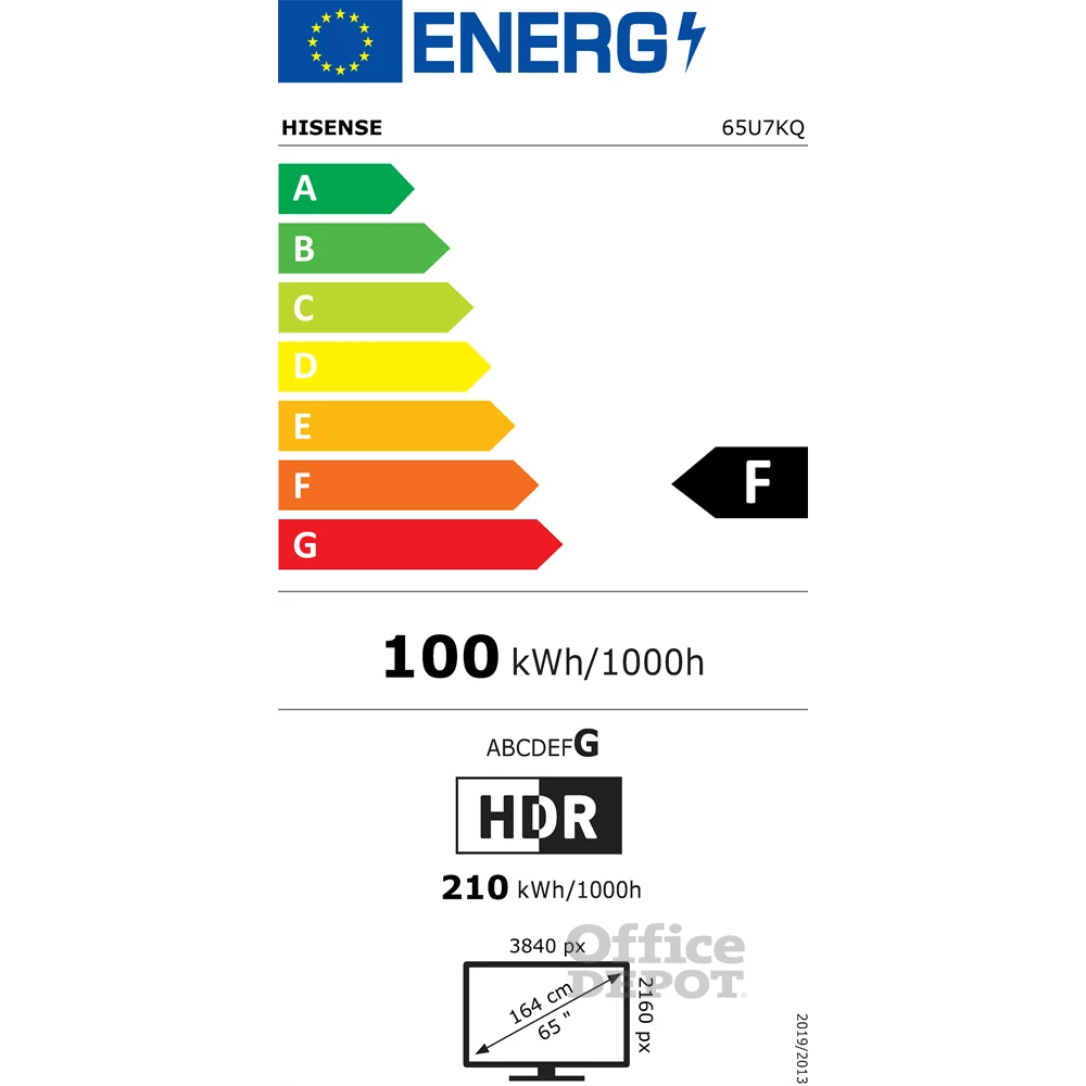 Hisense 65" 65U7KQ 4K UHD Smart MiniLED TV