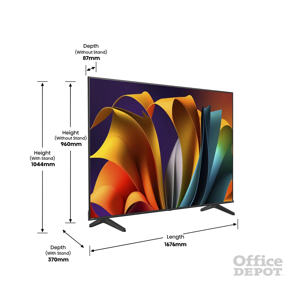 Hisense 75" 75A6N 4K UHD Smart LED TV (Újracsomagolt)