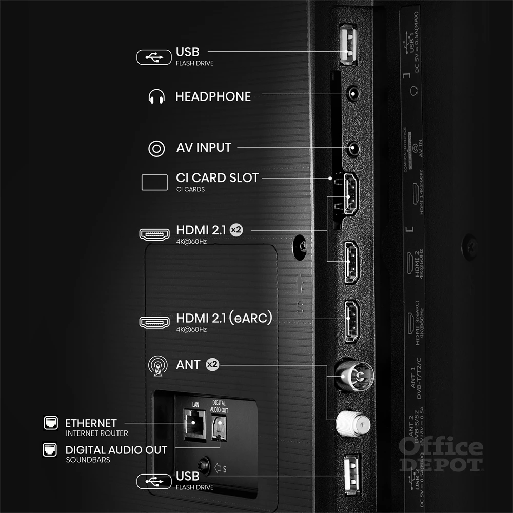 Hisense 85" 85A6Q 4K UHD Smart LED TV