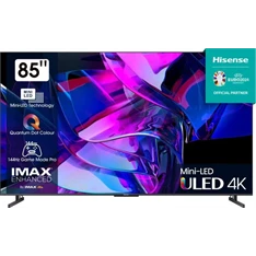 Hisense 85" 85U7KQ 4K UHD Smart Mini-LED ULED TV (Újszerű)