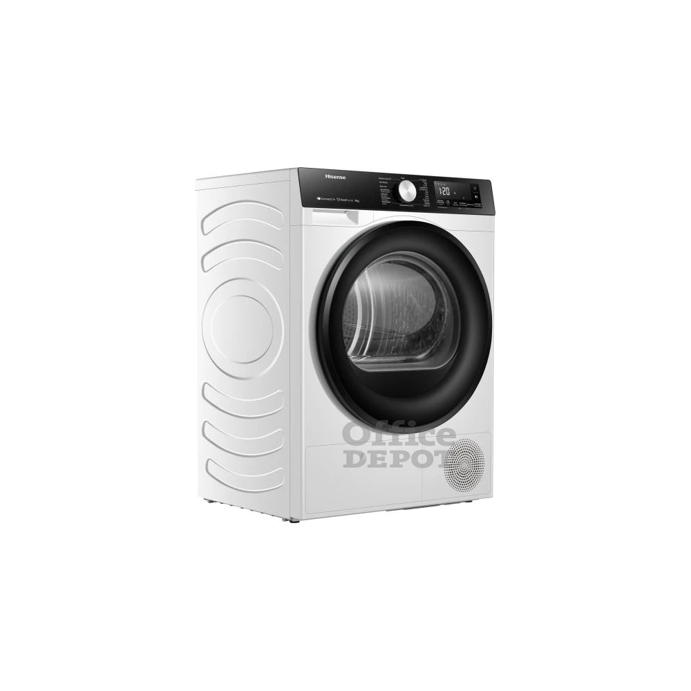Hisense DH3S802BW2 fehér, 8 kg, hőszivattyús, szárítógép