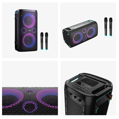 Hisense Party Storm1 300W Bluetooth party hangszóró + 2 mikrofon