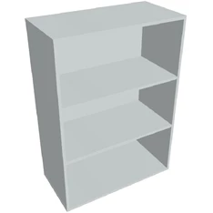 Hobis DRIVE D 3 80 szürke 111x80 cm nyitott polcos szekrény Hobis DRIVE D 3 80 szürke 111x80 cm nyitott polcos szekrény