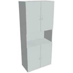 Hobis DRIVE D 5 80 05 szürke 185x80 cm polcos szekrény ajtóval Hobis DRIVE D 5 80 05 szürke 185x80 cm polcos szekrény ajtóval