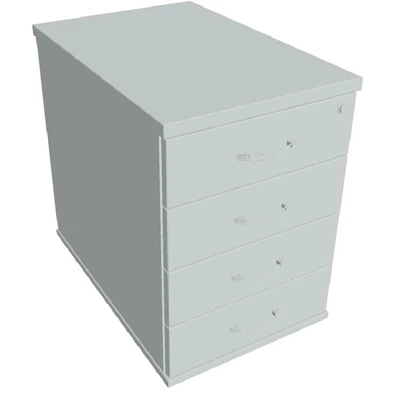 Hobis K 24 C N szürke kereszt 60 cm 4 fiókos konténer Hobis K 24 C N szürke kereszt 60 cm 4 fiókos konténer