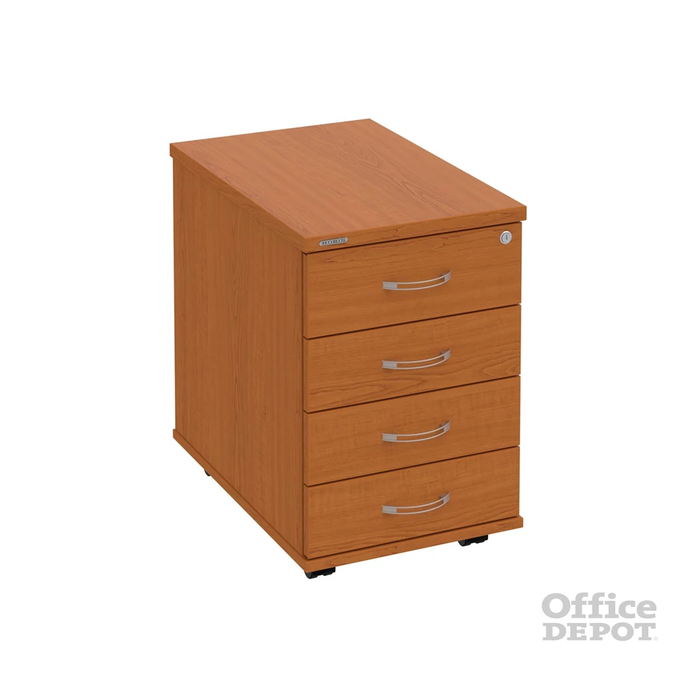 Hobis K 34 C P cseresznye hosszanti 60 cm 4 fiókos konténer