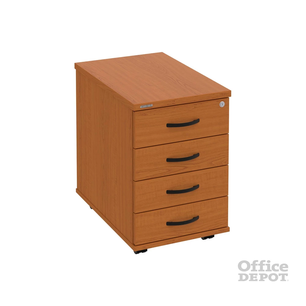 Hobis K 34 C P cseresznye hosszanti 60 cm 4 fiókos konténer