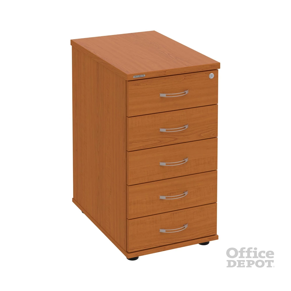 Hobis K 35 C P cseresznye hosszanti 60 cm 5 fiókos konténer