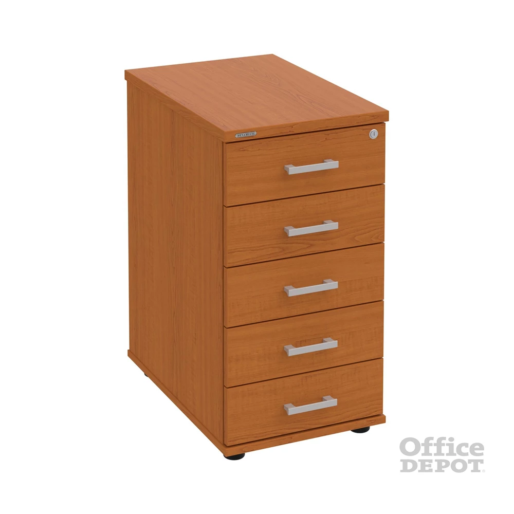 Hobis K 35 C P cseresznye hosszanti 60 cm 5 fiókos konténer