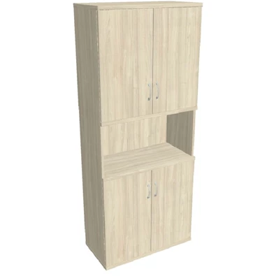 Hobis STRONG S 5 80 05 akác 192x80 cm ajtós polcos szekrény Hobis STRONG S 5 80 05 akác 192x80 cm ajtós polcos szekrény