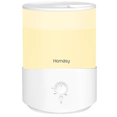 Homásy HMHM583AWEU fehér LED-es párásító Homásy HMHM583AWEU fehér LED-es párásító