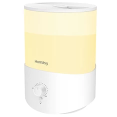 Homásy HMHM583AWEU fehér LED-es párásító Homásy HMHM583AWEU fehér LED-es párásító