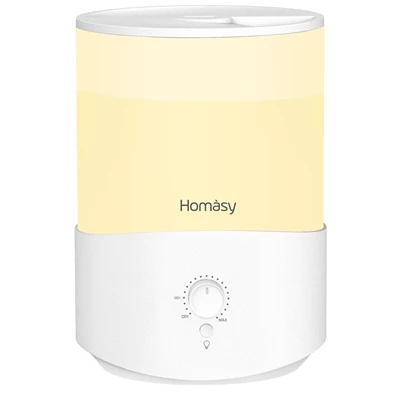 Homásy HMHM583AWEU fehér LED-es párásító Homásy HMHM583AWEU fehér LED-es párásító