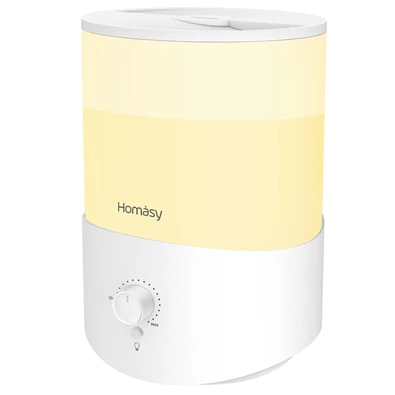 Homásy HMHM583AWEU fehér LED-es párásító Homásy HMHM583AWEU fehér LED-es párásító