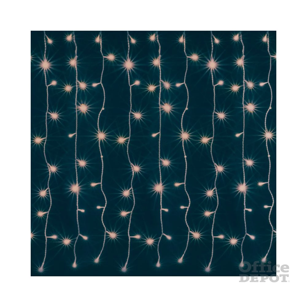 Home KIN 168C/WW 1,2m/168 LED/beltéri/meleg fehér karácsonyi fényfüggöny