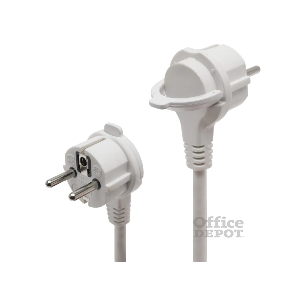 Home NV 04TK-5/WH/1,5 4 aljzat 5méter 3x1,5 mm2 fehér lábkapcsolós elosztó