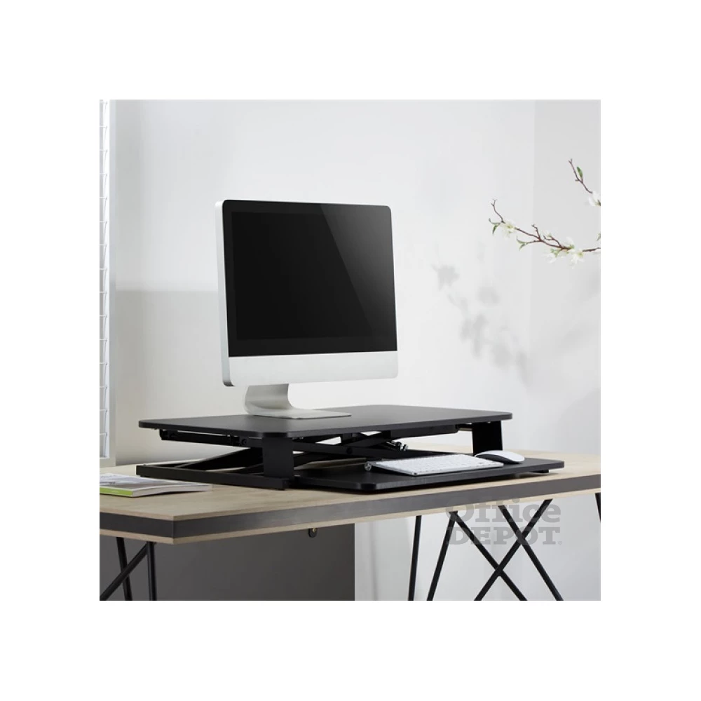 Home SST 02 billentyűzet-tartós ülő-álló asztali munkahely