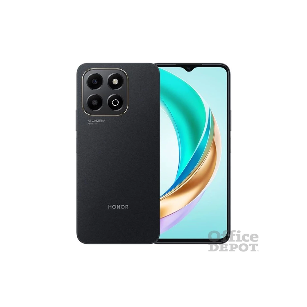 Honor X6b 4/128GB DualSIM kártyafüggetlen okostelefon - fekete (Android)