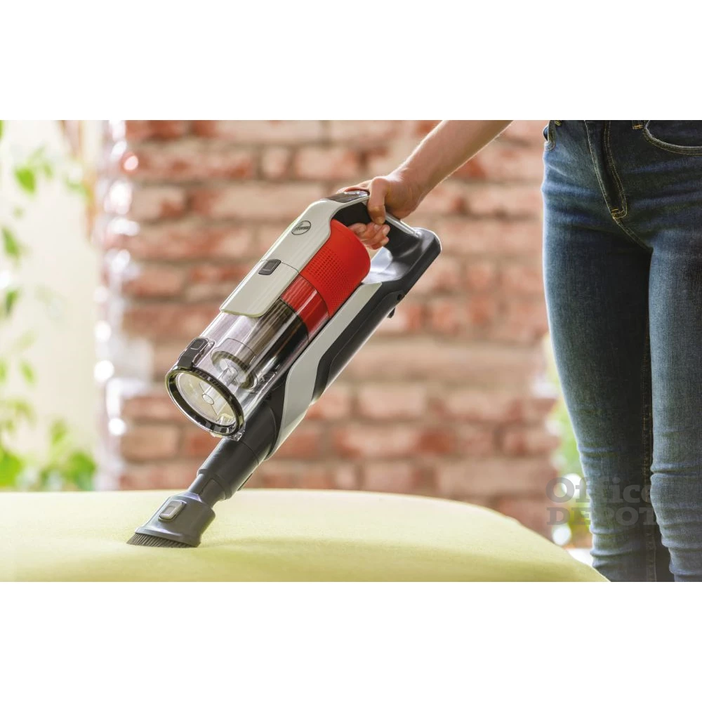 Hoover HF910H 011 szürke-piros akkumulátoros álló porszívó