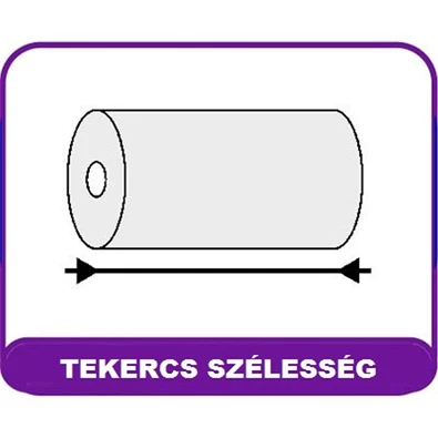 57/30/12 9fm BPA mentes nyomott 10db hőpapír tekercs 57/30/12 9fm BPA mentes nyomott 10db hőpapír tekercs