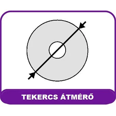 57/60/12 40fm BPA mentes nyomott 10db hőpapír tekercs 57/60/12 40fm BPA mentes nyomott 10db hőpapír tekercs