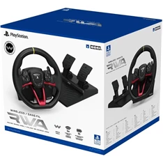Hori Racing Wheel APEX PlayStation 5/PlayStation 4/PC vezeték nélküli fekete kormány és pedál szett Hori Racing Wheel APEX PlayStation 5/PlayStation 4/PC vezeték nélküli fekete kormány és pedál szett